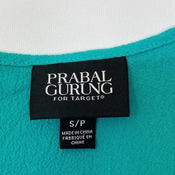 Prabal Gurung For Target Green Pebble Racerback Cami Tank Top Blouse NWT - Picture 10 of 10